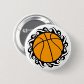 Basketball. Stamm. Button (Vorne & Hinten)