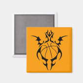 Basketball. Stamm. Magnet (Vorderseite/Rückseite)
