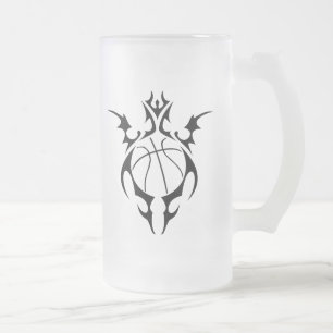 Basketball. Stamm. Mattglas Bierglas