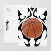 Basketball. Stamm. Postkarte (Vorne/Hinten)
