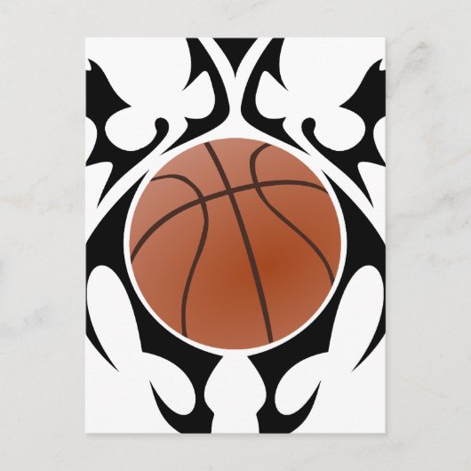 Basketball. Stamm. Postkarte (Vorderseite)