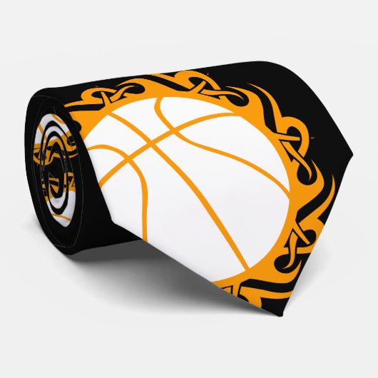 Basketball. Stammes- Krawatte (Gerollt)