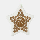 Basketball Star Keramik Ornament (Rechts)