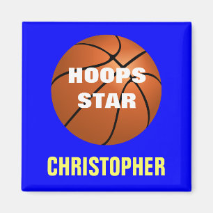 Basketball Star Personalisiert Magnet