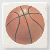 Basketball Steinuntersetzer (Vorderseite)