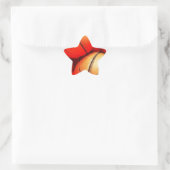 Basketball Stern-Aufkleber (Tasche)