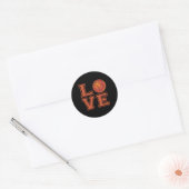 Basketball-Sticker-Pack Nr. 2 Runder Aufkleber (Umschlag)