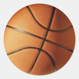 Basketball-Sticker Runder Aufkleber