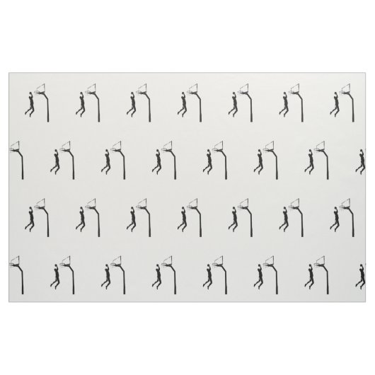 BASKETBALL STOFF (Fat Quarter (45,7 x 55,9 cm))