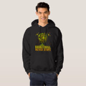 Basketball stoppt nie hoodie (Vorne ganz)