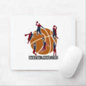 Basketball stoppt nie mousepad (Mit Mouse)