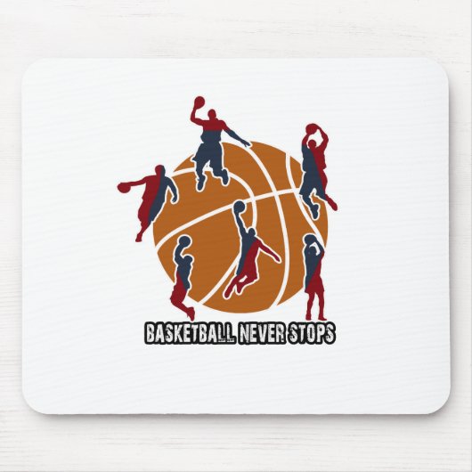 Basketball stoppt nie mousepad (Vorne)