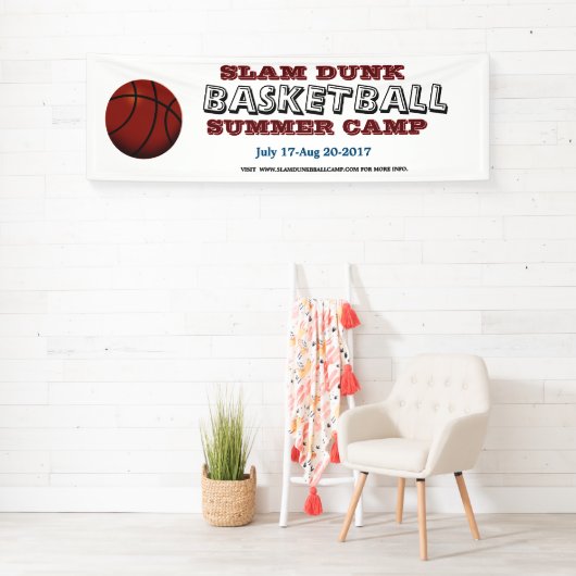 Basketball Summer Camp Banner (Insitu)