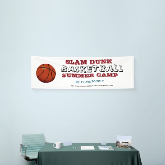 Basketball Summer Camp Banner (Messeveranstaltung)