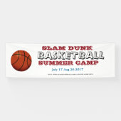 Basketball Summer Camp Banner (Horizontal)