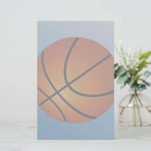 Basketball Super Budget Special Briefpapier (Stehend Vorderseite)
