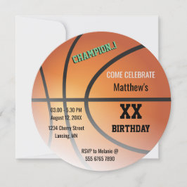 Basketball Super Budget Special Einladung