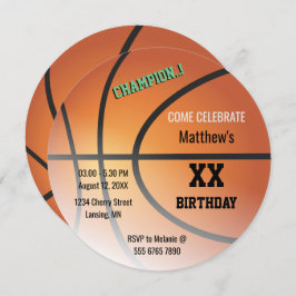 Basketball Super Budget Special Einladung