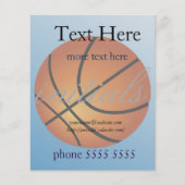 Basketball Super Budget Special Flyer (Vorne)