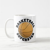 Basketball Superstar Sport Kaffeetasse (Links)