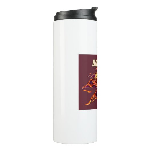 Basketball Sweat Thermosbecher (Nach links gedreht)