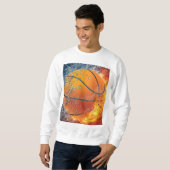 Basketball Sweatshirt (Vorne ganz)
