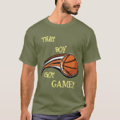 Basketball-T - Shirt (Vorderseite)