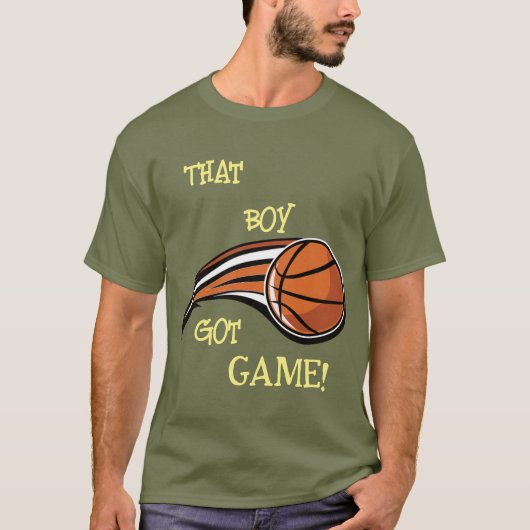 Basketball-T - Shirt (Vorderseite)