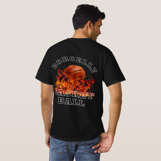 Basketball T-Shirt (Schwarz voll)