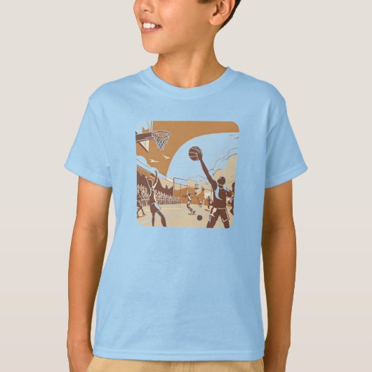 Basketball T-Shirt (Vorderseite)
