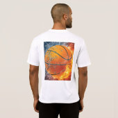Basketball T-Shirt (Schwarz voll)
