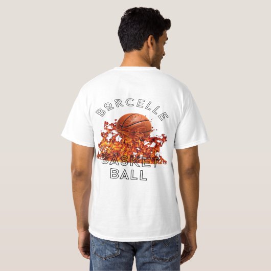 Basketball T-Shirt (Schwarz voll)