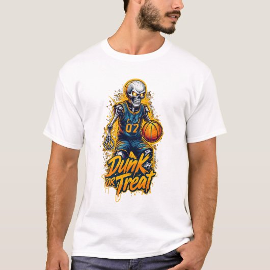 Basketball T - Shirt - Dunk oder Leckerei - Hallow (Vorderseite)