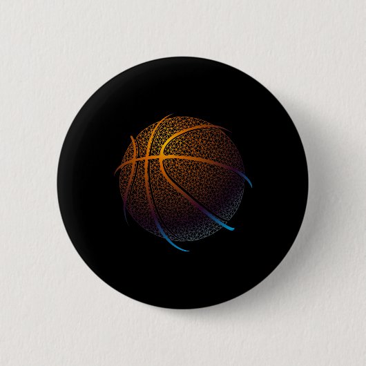 Basketball-T-Shirts Button (Vorderseite)