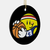 Basketball-T-Shirts und Geschenke Keramik Ornament (Rechts)