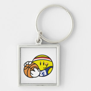 Basketball-T-Shirts und Geschenke Schlüsselanhänger