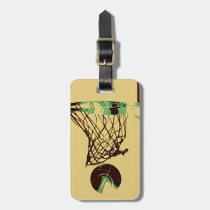 Basketball-Tags für Gepäck Gepäckanhänger