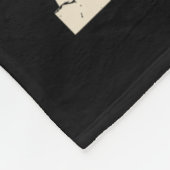 Basketball Tante Leopard Basketball Spielerin Mutt Fleecedecke (Ecke)