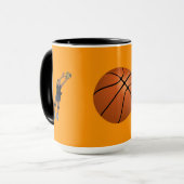 Basketball Tasse (Vorderseite Links)