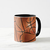 Basketball Tasse (VorderseiteRechts)