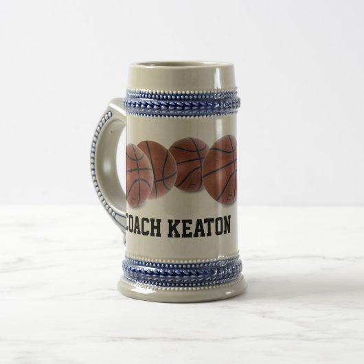 Basketball-Tasse durch SRF Bierglas (Vorderseite Links)