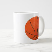 Basketball-Tasse Jumbo-Tasse (Vorderseite Rechts)