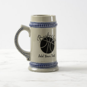 Basketball-Tasse / Stein durch SRF Bierglas