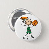 Basketball-Tauch-Button Button (Vorne & Hinten)