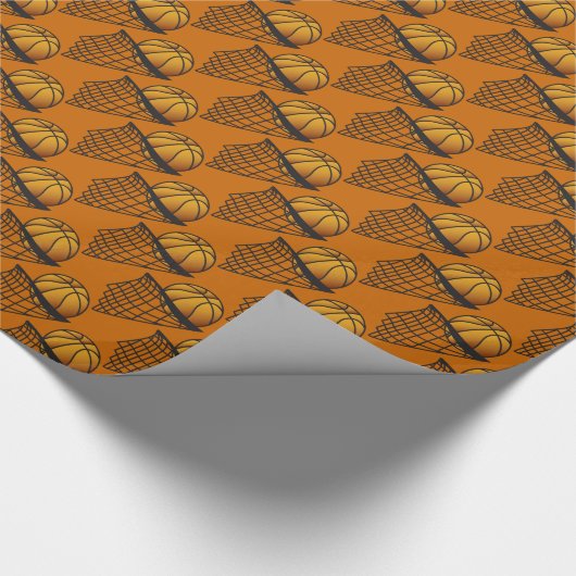 Basketball tauchen es ein geschenkpapier (Ecke)