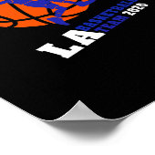 Basketball Team 2 Poster (Ecke)