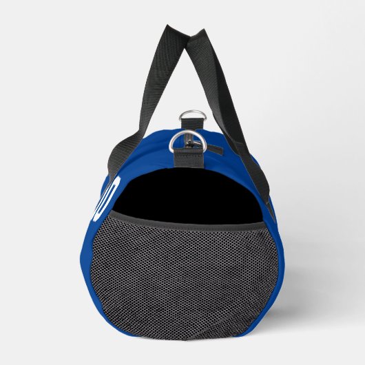 Basketball Team Coach oder Player Blue Personalisi Duffle Bag (Rechts)
