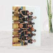 Basketball Team Coach Thank You Photo  Dankeskarte (Rückseite)