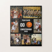 Basketball Team FotoCollage Puzzle (Vertikal)