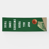 Basketball Team Grüner Banner (Horizontal)